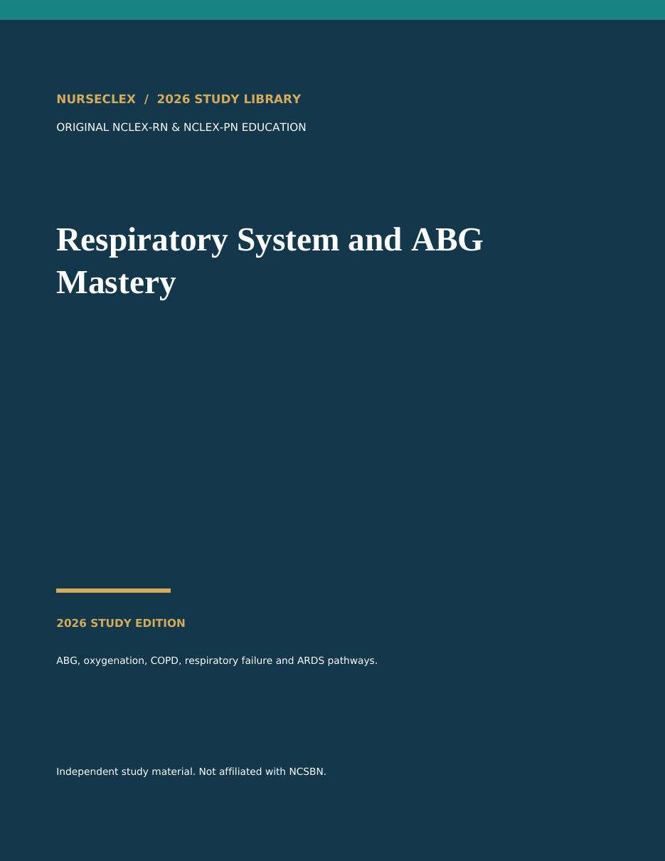 Respiratory System & Arterial Blood Gas (ABG) Mastery cover