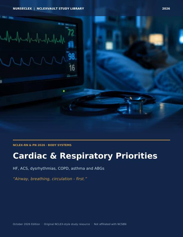 Cardiac & Respiratory Priorities - Cover